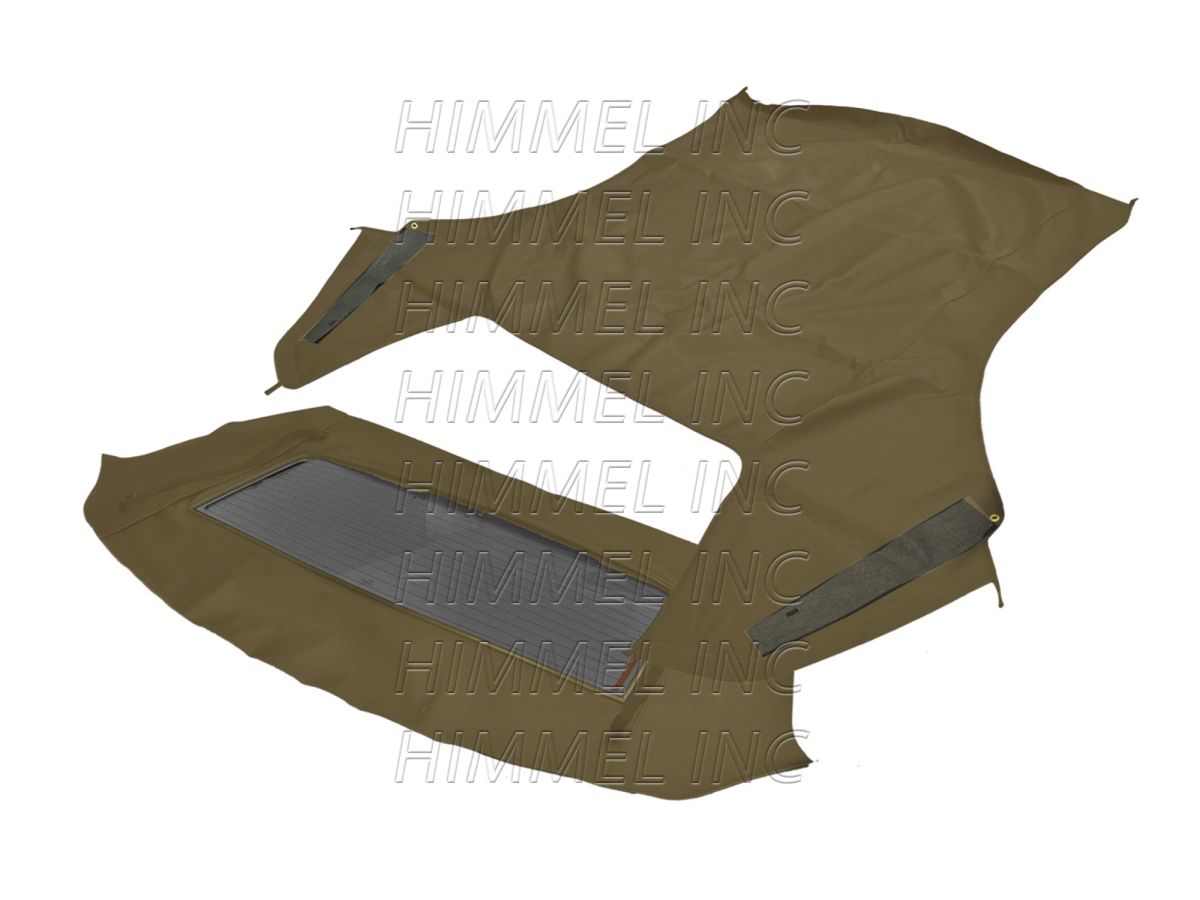 Black Convertible Soft Top W/ Heated Glass Window For Mazda MX-5 Miata